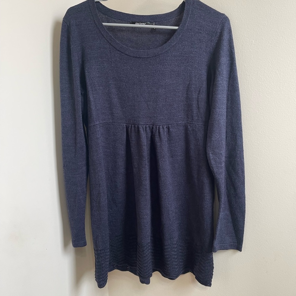 Blue Daisy Fuentes sweater